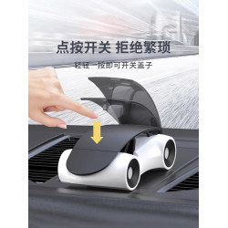 創意車模型儀表盤車用手機支架橫擺件屏竪屏旋轉導航車用支架通用