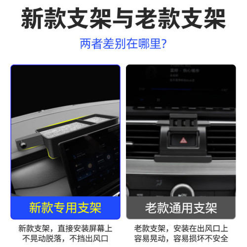 適用於比亞迪秦plus 25款托盤款儲物盒車用手機支架智駕版配件