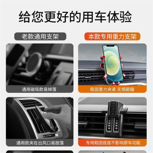豐田霸道普拉多銳志致炫賽那CHR奕澤淩放花冠專用車用手機支架