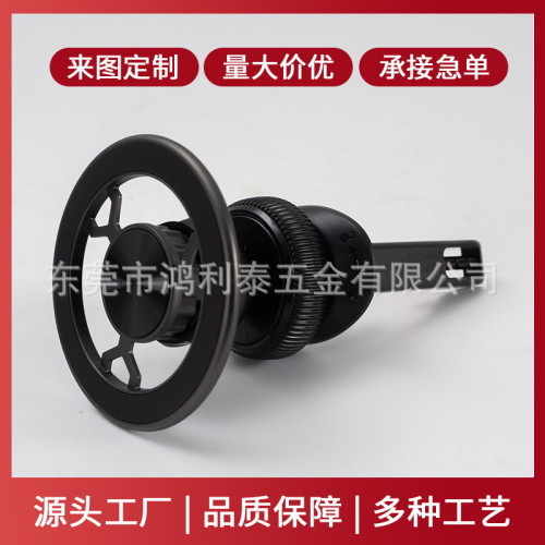 爆款磁吸式手機支架360°旋轉通用導航汽車出風口手機支架