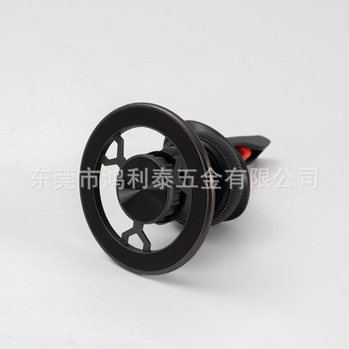 爆款磁吸式手機支架360°旋轉通用導航汽車出風口手機支架