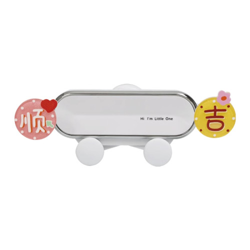 導航支撐架車型出風口儀表台粘貼卡釦式車用手機支架鏡面設計可攜式