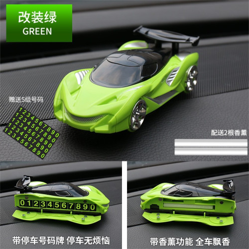 新款車用手機支架汽車用儀表台中控導航支撐架多功能車模擺件香薰