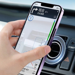 車用導航儀磁吸指環釦出風口手機支架360旋轉通用平板iPhone
