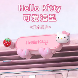 HelloKitty車用手機支架可愛卡通重力式汽車出風口導航架女生一體