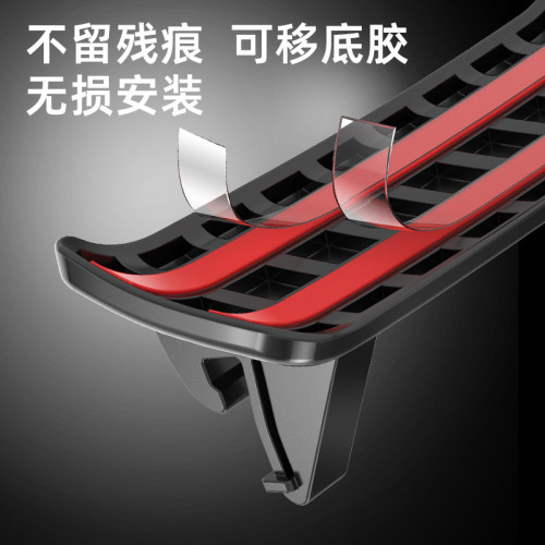 適用理想汽車L6L7L8L9盤後車用矽膠手機支架改裝配件車內導航支