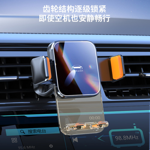 汽車防滑手機支架黑灰強力吸附款車用支架