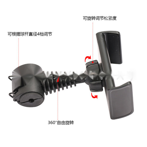 高爾夫球桿手機支架揮桿動作練習記錄推桿姿勢糾正拍攝支架) 高爾夫球桿手機支架揮桿動作練習記錄推桿姿勢糾正拍攝支架)