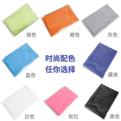 雙面絨速乾毛巾女家用運動瑜珈健身鋪巾吸水超細纖維遊泳浴巾