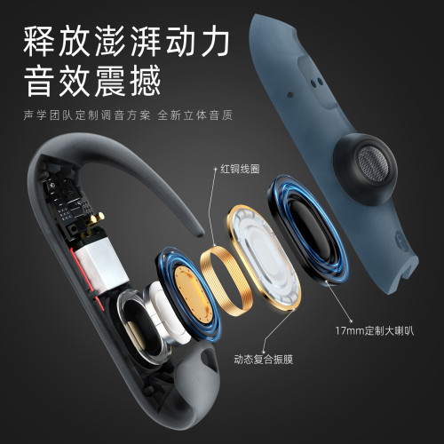 掛耳式ENC降噪耳機運動通話耳機TWS無線藍牙耳機 X91