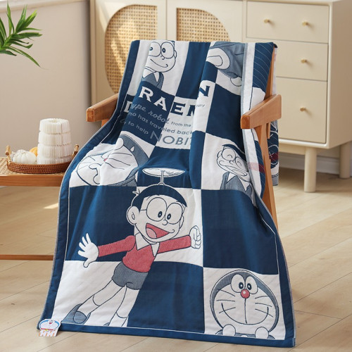 加厚浴巾純棉紗布卡通家用吸水速乾不毛新款大毛巾洗澡裹巾