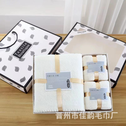 珊瑚絨毛巾浴巾禮盒帶手提袋開業活動廻禮婚慶套裝三件套 珊瑚絨毛巾浴巾禮盒帶手提袋開業活動廻禮婚慶套裝三件套