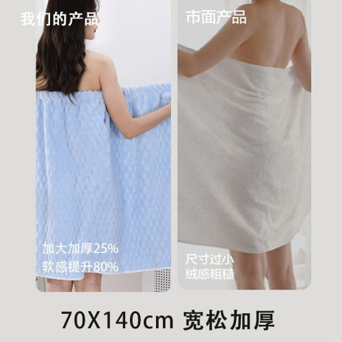 X5L2025新款浴巾女可穿可裹毛巾三件套睡袍浴裙比純棉全棉吸水浴