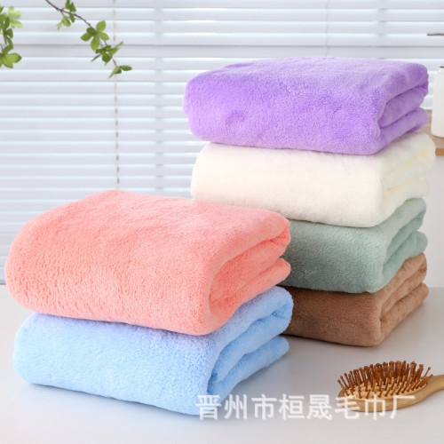 珊瑚絨禮盒毛巾浴巾三件套高級禮品結婚開業套裝伴手商務