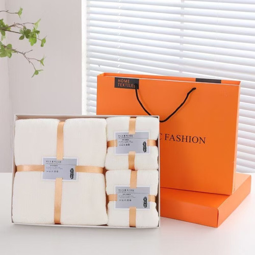 加厚珊瑚絨毛巾浴巾年會毛巾禮品結婚伴手禮組合毛巾