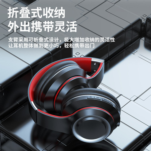 爆款B15藍牙耳機無線續航超長降噪耳機頭戴式