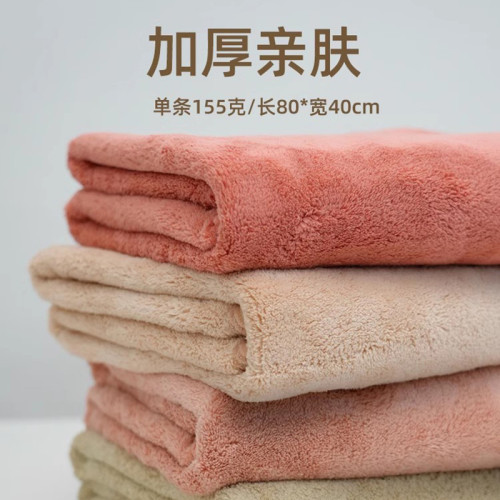 乾髮毛巾包頭髮洗頭專用速乾毛巾吸水擦頭髮不掉毛柔軟加厚乾髮巾