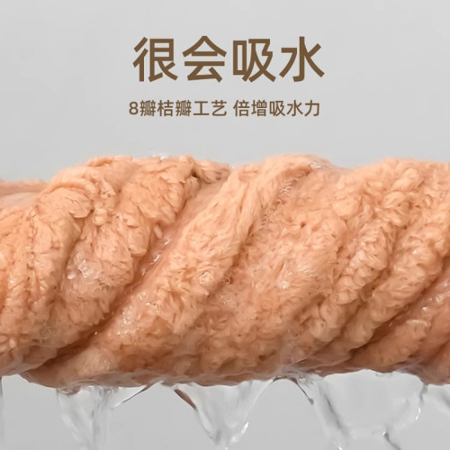 乾髮毛巾包頭髮洗頭專用速乾毛巾吸水擦頭髮不掉毛柔軟加厚乾髮巾