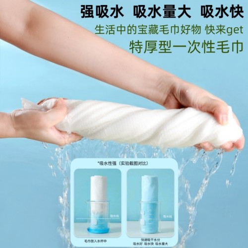 髮廊美髮理髮店足浴一次性毛巾浴巾擦頭包頭無紡布洗腳紙家道