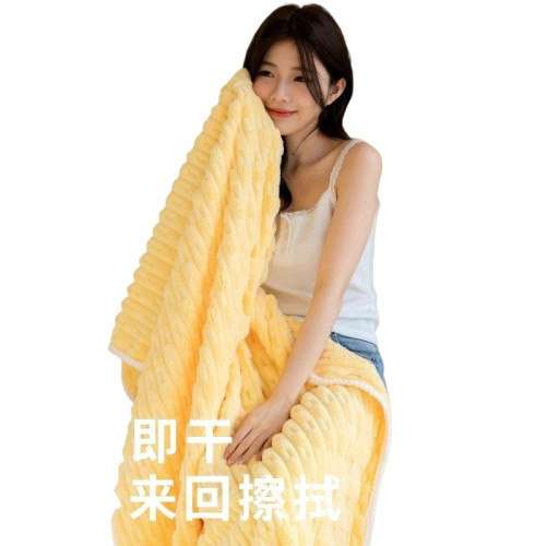 浴巾女2026新款比純棉吸水速乾男裹巾家用情侶大人一對裝