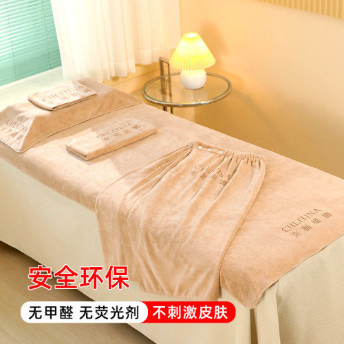 美容院毛巾理髮店乾髮巾吸水加厚皮膚琯理鋪床浴巾床巾定