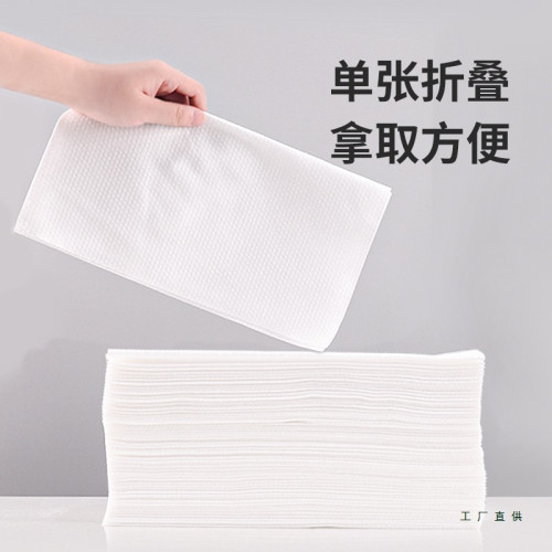 無紡布吸水一次性毛巾浴巾洗澡巾理髮店酒店足浴擦頭巾美髮店