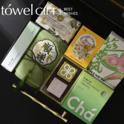 風新刺綉流蘇加厚柔軟吸水禮品家用珊瑚絨毛巾浴巾套巾家居