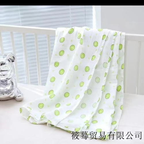 兒紗布蓋毯薄款紗布床單産房包單浴巾遮陽巾紗布浴巾嬰兒2層 兒紗布蓋毯薄款紗布床單産房包單浴巾遮陽巾紗布浴巾嬰兒2層