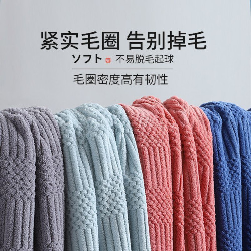 日系浴巾大號成人家用男女2024新款女毛巾吸水速乾不掉學生宿捨毛