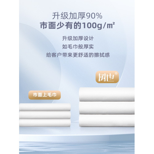 足浴美髮店浴巾理髮店一次性毛巾包紙巾擦頭美容院頭巾洗澡巾專用