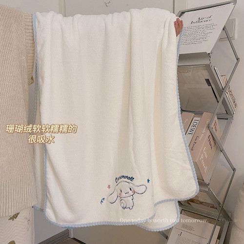玉桂狗浴巾女家用大人比全棉純棉吸水兒童可愛卡通新款毛巾三件套 玉桂狗浴巾女家用大人比全棉純棉吸水兒童可愛卡通新款毛巾三件套
