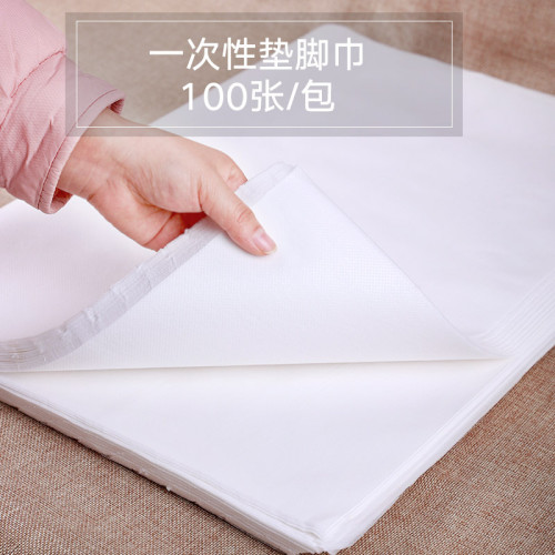 一次性墊腳巾隔油墊足浴巾凳巾無紡布防水防油毛枕巾隔水紙巾 一次性墊腳巾隔油墊足浴巾凳巾無紡布防水防油毛枕巾隔水紙巾
