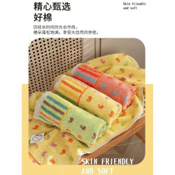 純棉洗臉毛巾面巾加大加厚情侶家用吸水速乾不掉毛洗澡巾