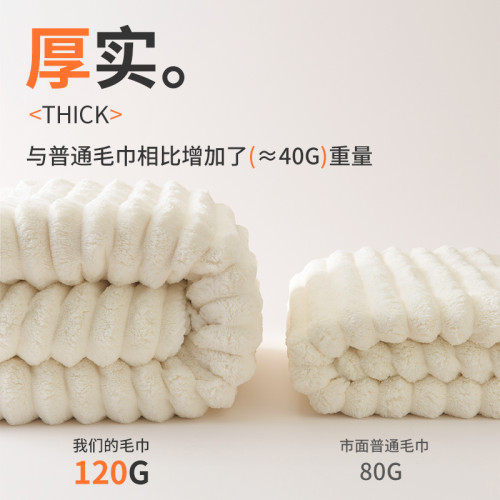 吸水純棉加厚擦乾髮巾家用全棉毛洗澡頭髮成人不掉男女洗臉毛巾比