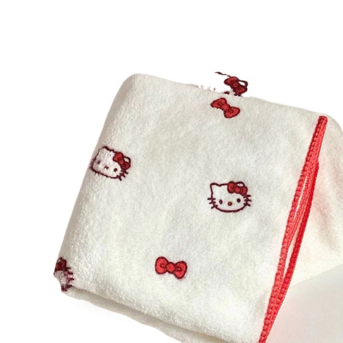 新款hellokitty毛巾凱蒂貓浴巾女毛巾家用吸水速乾加大卡通mt