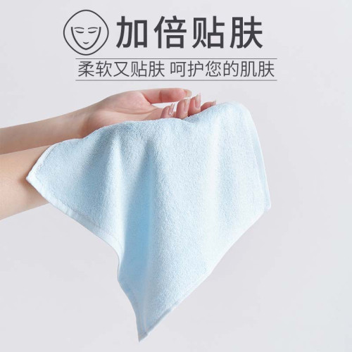 25x25竹纖維小方巾 洗臉毛巾竹炭 兒童嬰兒專用擦2025新款手帕3條