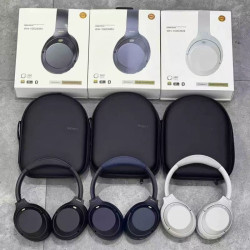 新款主動降噪XM4ANC頭戴式無線藍牙耳機帶皮包通話降噪耳機