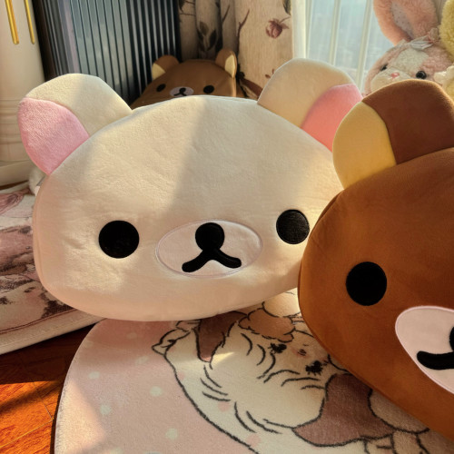 邱邱自製日系可愛雙色大容量毛絨手提斜背旅行包日常百搭