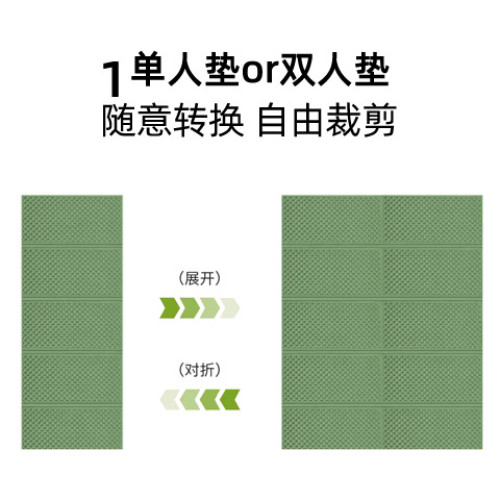 廠方雙人戶外IXPE防潮墊野餐墊加厚帶鋁模野營墊蛋槽墊蛋巢墊