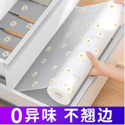 防潮墊抽屜墊紙無膠廚房櫥櫃墊子防水防油貼紙衣櫃子防霉鞋櫃德速
