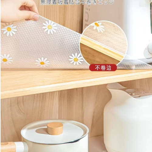 防潮墊抽屜墊紙無膠廚房櫥櫃墊子防水防油貼紙衣櫃子防霉鞋櫃德速