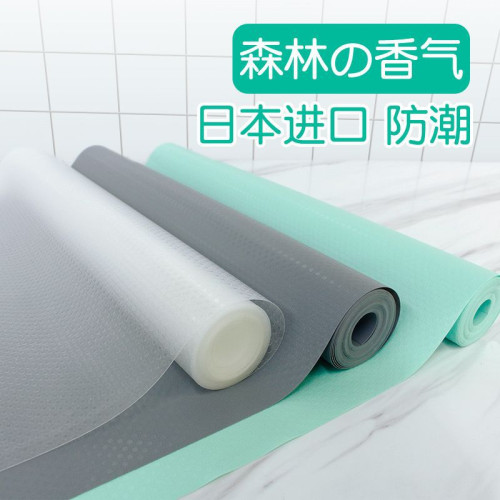 日本櫥櫃抽屜墊紙防水抗菌廚房櫃子防油衣櫃防潮貼紙自粘鞋櫃防髒