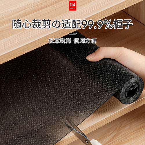 j8防潮防滑防霉櫃子防油家用鞋櫃衣櫃廚房櫥櫃墊子加厚防水抽屜g3