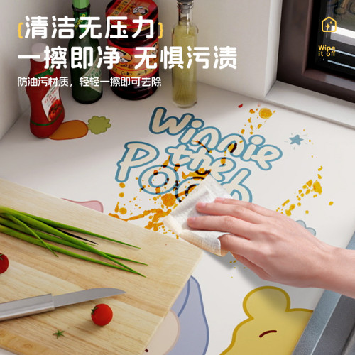 廚房貼紙防油台面特厚耐高溫防水遮醜防燙繙新隔油無異味改色