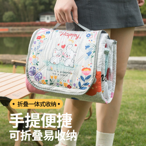 戶外野餐墊防潮加厚加大防潮墊2×2戶外野炊野營沙灘帳篷防水墊子