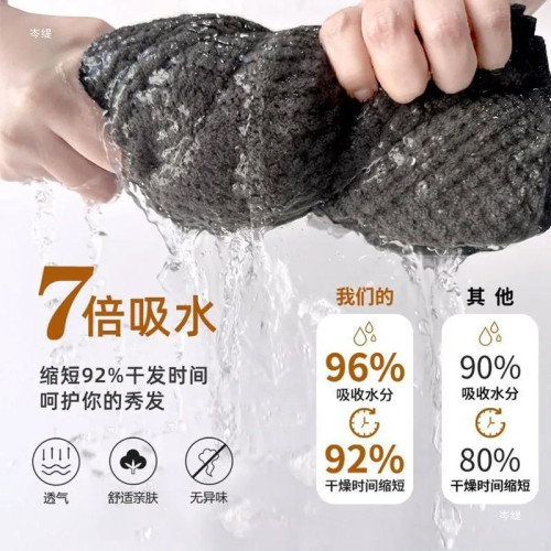 2025吸水長髮速乾包頭髮浴巾洗頭大新款毛乾髮帽女擦頭一片式 2025吸水長髮速乾包頭髮浴巾洗頭大新款毛乾髮帽女擦頭一片式
