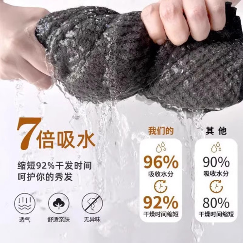 乾髮帽超強吸水速乾加大加長擦頭髮新款長髮浴巾女包頭大毛巾一片
