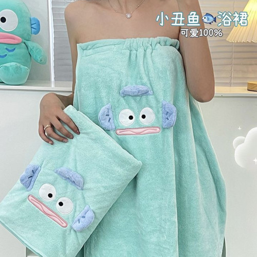 乾髮帽女強力吸水速乾髮巾2025新款擦頭髮毛巾浴帽女孩可愛浴巾裙