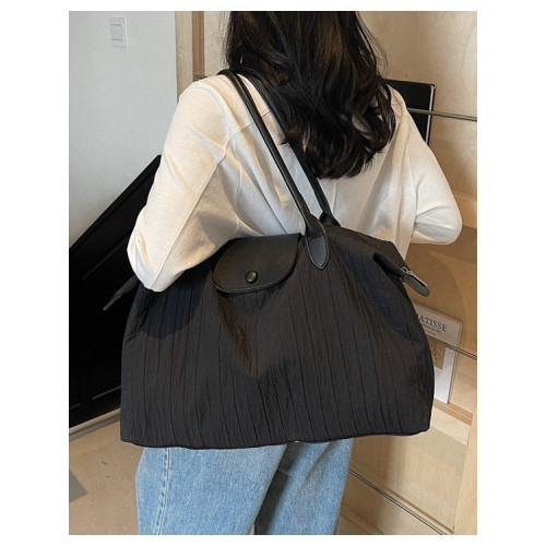 輕便大容量女士瑜珈健身包簡約短途手提旅行包時尚百搭單肩包