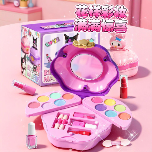 兒童化妝品玩具女孩子公主梳妝小女童台畫妝彩妝大禮盒無毒可水洗